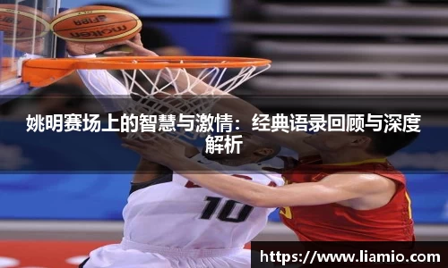 姚明赛场上的智慧与激情：经典语录回顾与深度解析